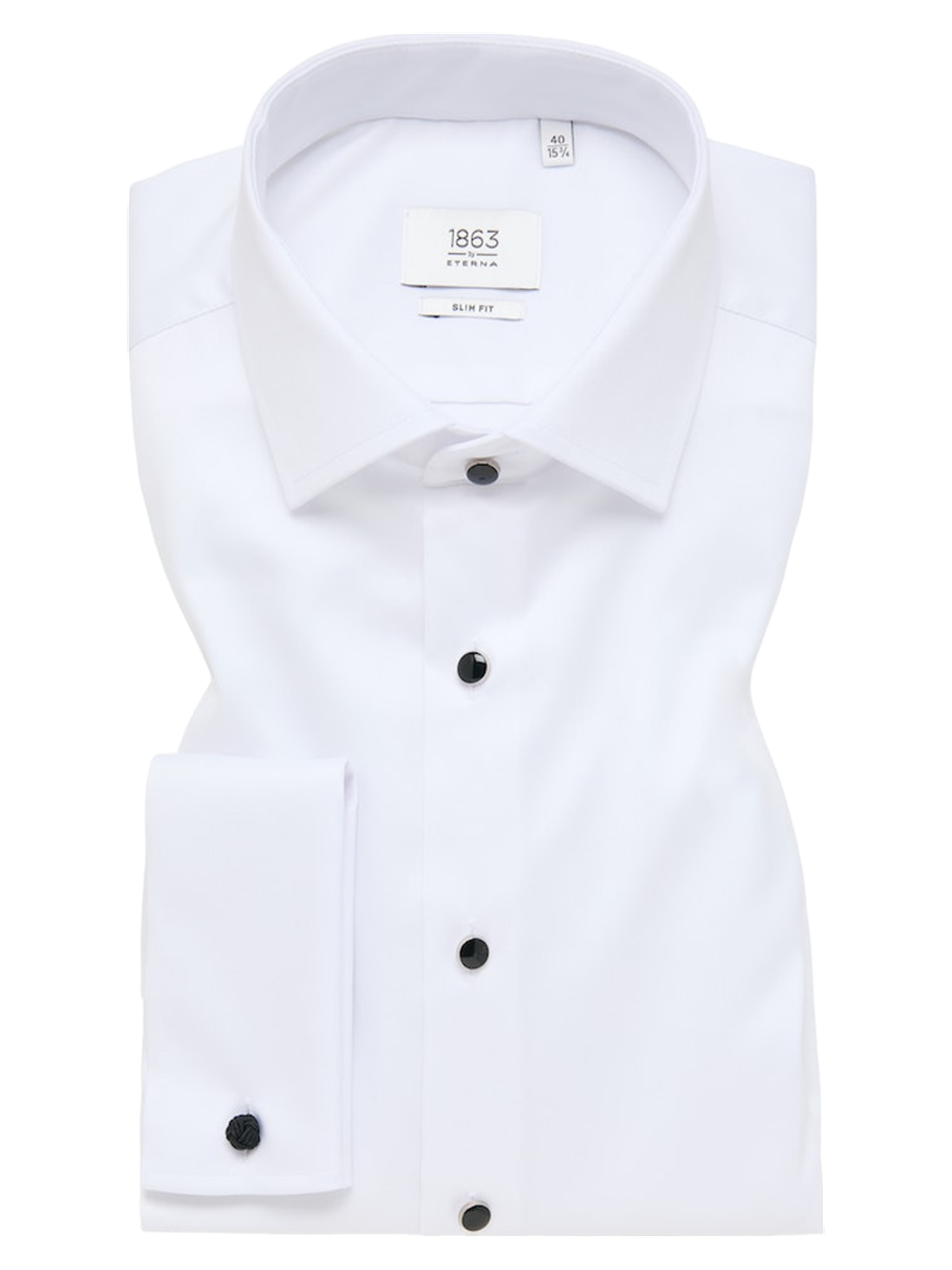 Eterna "Dobbelt Manchet" Slim fit Skjorte